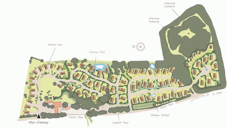 Map of Southern Halt in Dobwalls
