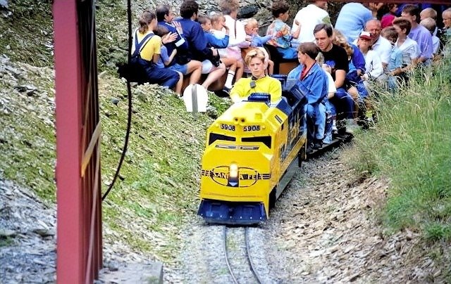 Pioneer loco built by Severn Lamb at Dobwalls Adventure Park, Cornwall