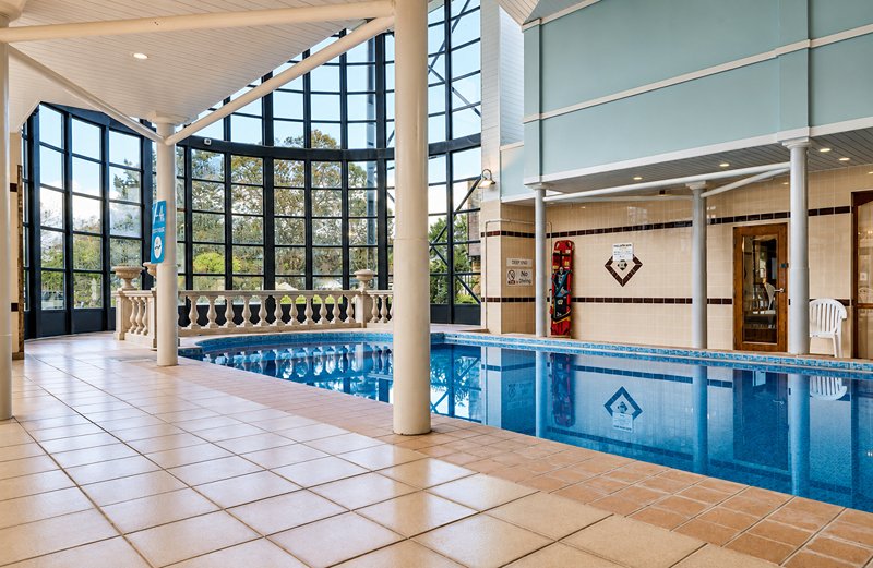 indoor swimming pool at warners Sinah warren
