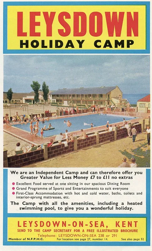 Leysdown Holiday Camp 1965 advert