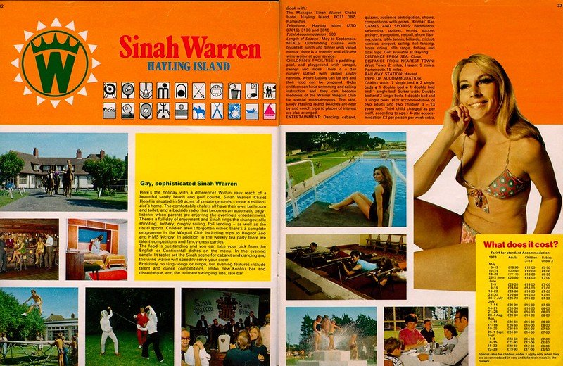 Warners Sinah Warren 1973 brochure