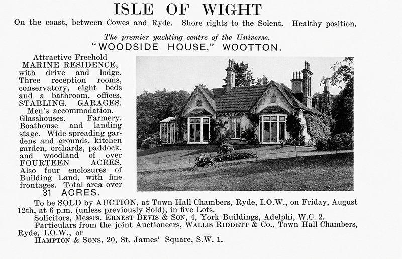 Warner's Woodside Bay Holiday Camp woodside house, wootton newspaper advert 1930s