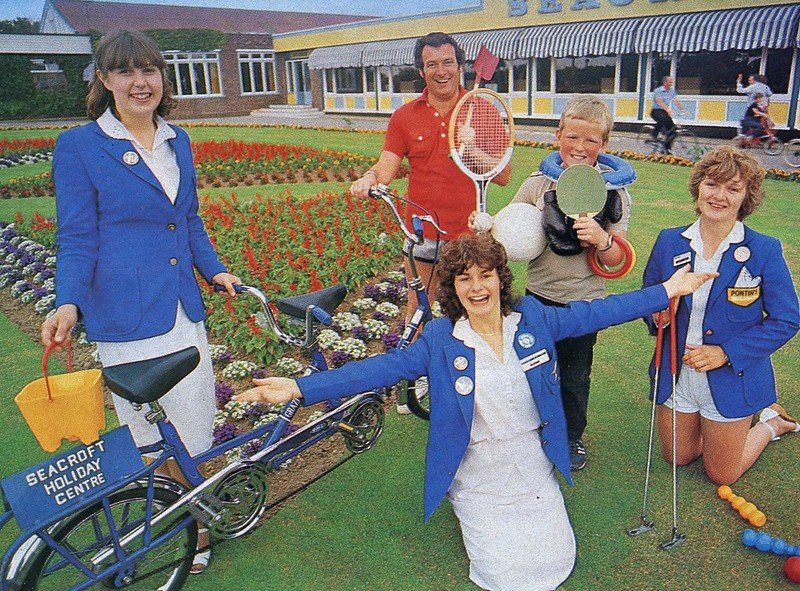 1980s photo of Pontins Seacroft holiday camp in Hemsby