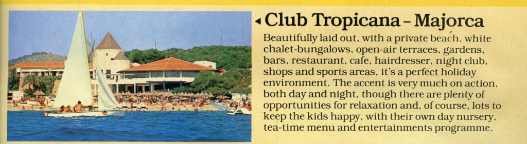 Pontinental Holiday Club Tropicana resort in Majorca