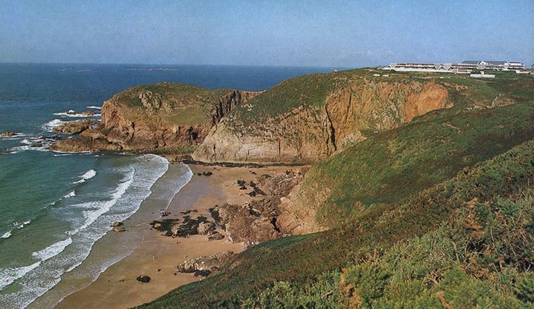 History of pontins plemont bay Holiday camp