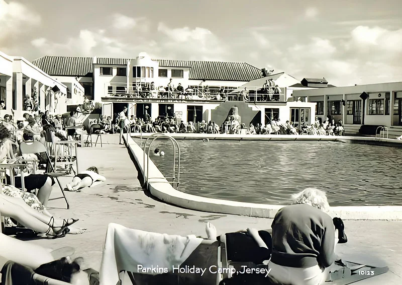 parkins Holiday camp.plemont bay, jersey