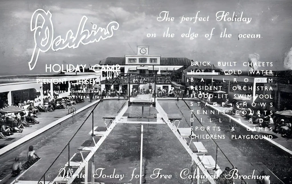 parkins Holiday camp.plemont bay, jersey