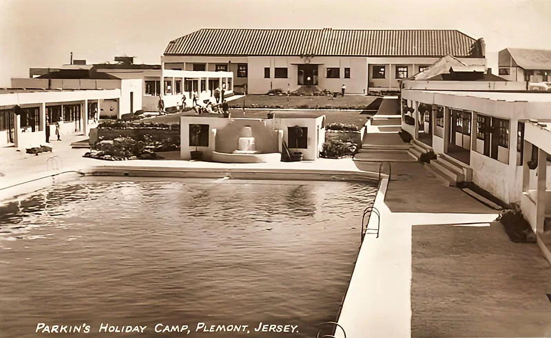 parkins Holiday camp.plemont bay, jersey