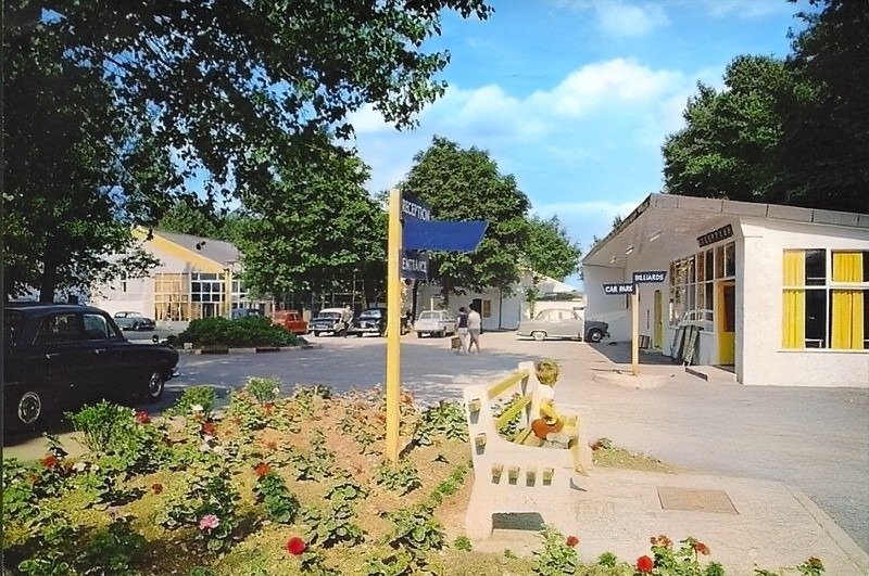 main buildings at warners northney holiday camp 