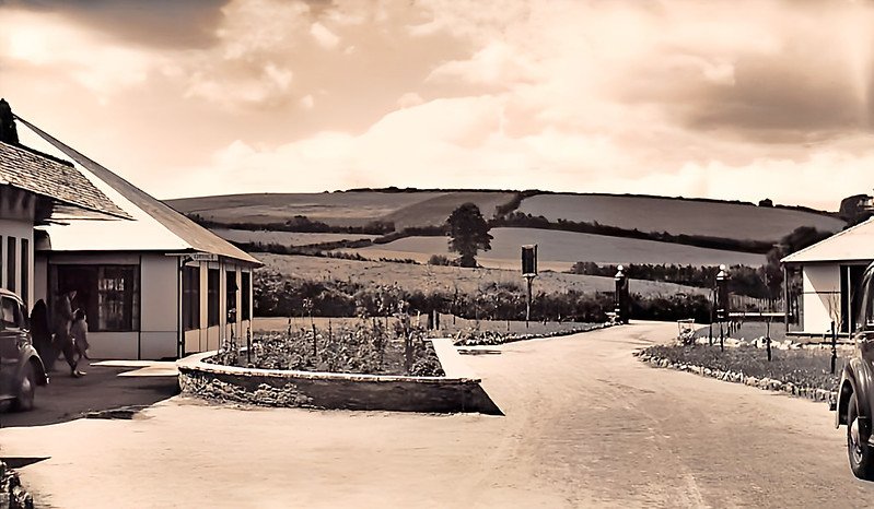 Dolphin Holiday Camp main entrance 1930s