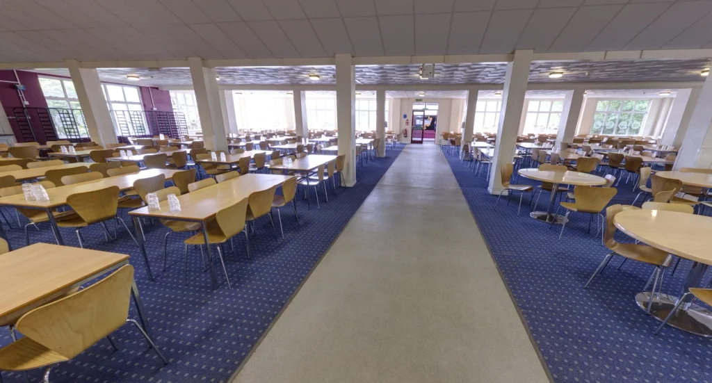 Little Canada today showing the dining hall still in use
