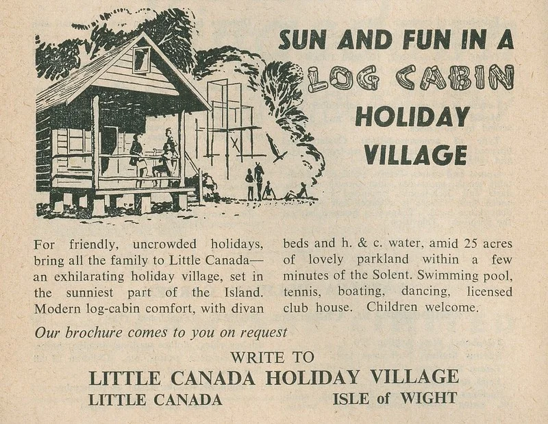 Little Canada 1955 advert