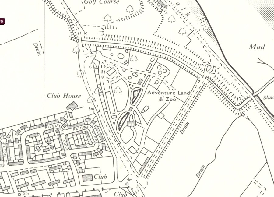 map of Cleethorpes zoo