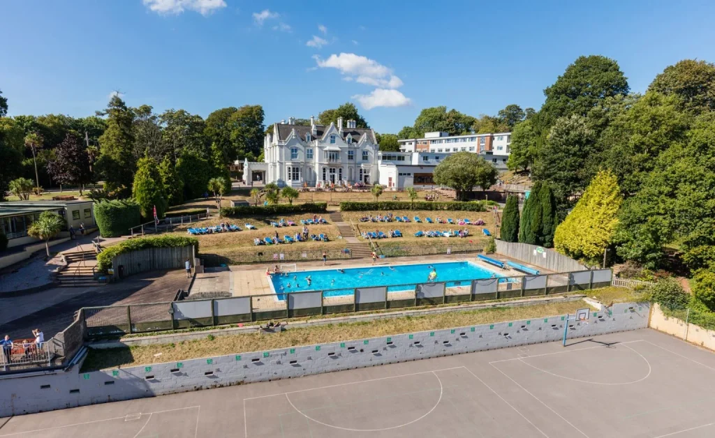 Recent photo of Barton Hall in Torquay