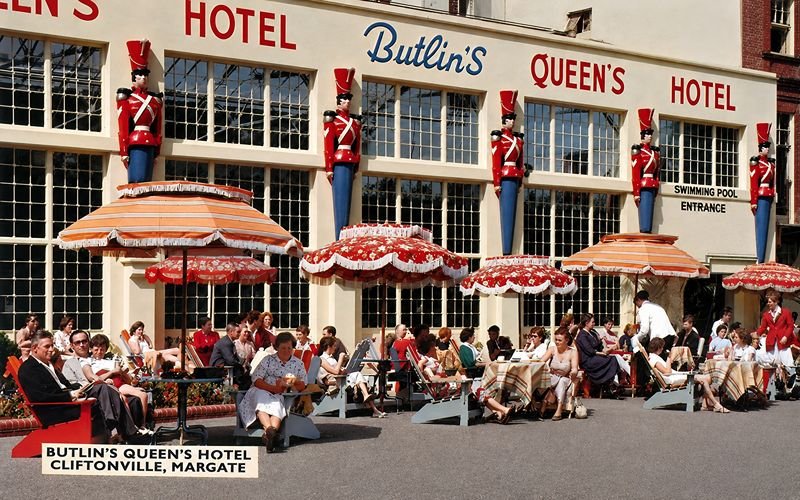 Butlin's Queen's Hotel in Cliftonville 1950s