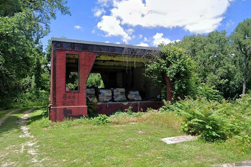 The old Sky Cruise station on Quinsippi Island