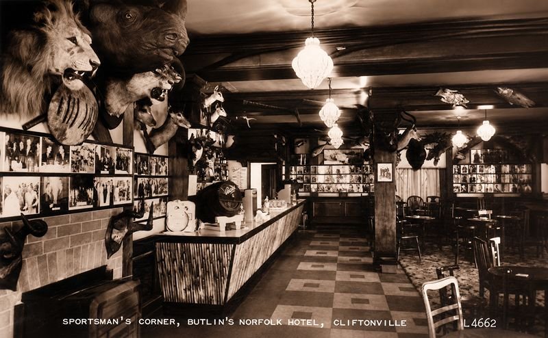 sportsmans corner, butlins Norfolk Hotel cliftonville