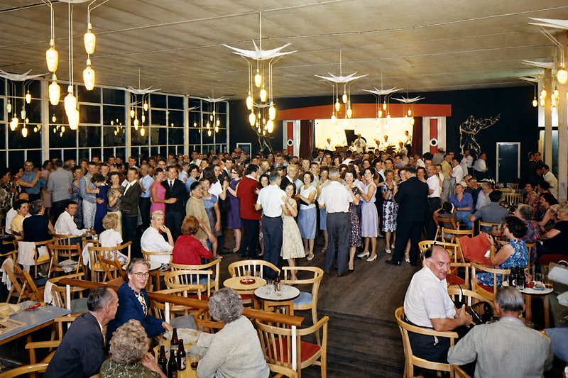 ballroom at warners northney holiday camp 