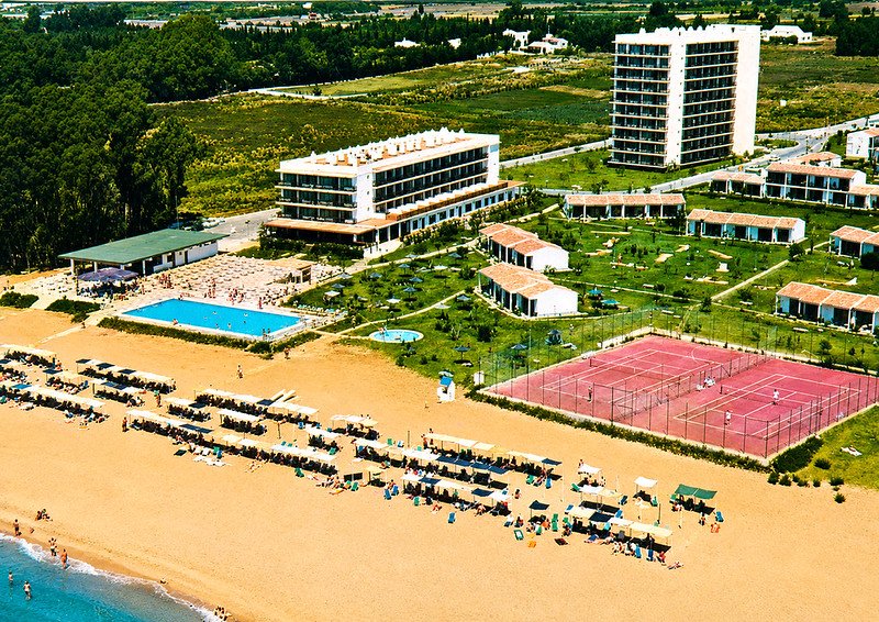 Aerial view of Pontinental Holidays Club del Sol resort in Malaga