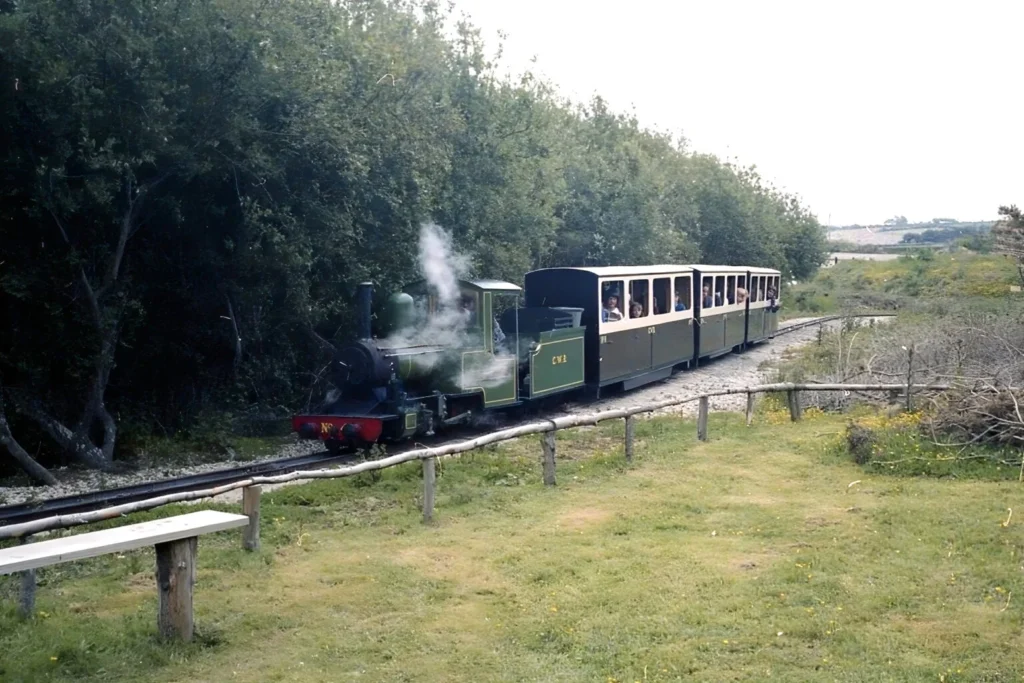 Isambard Kingdom Brunel at Age of Steam in Crowlas (Penwith Pleasure Park) seen in 1981