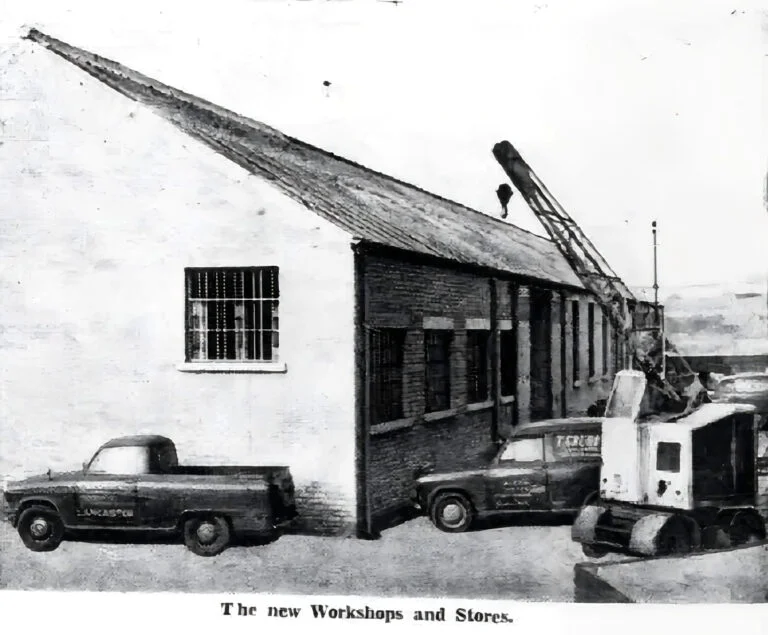 New workshop & stores at Middleton Tower Holiday Camp
