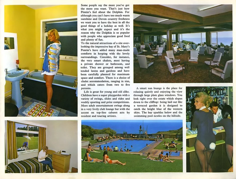 Pontins Dolphin Holiday Camp brochure 1972