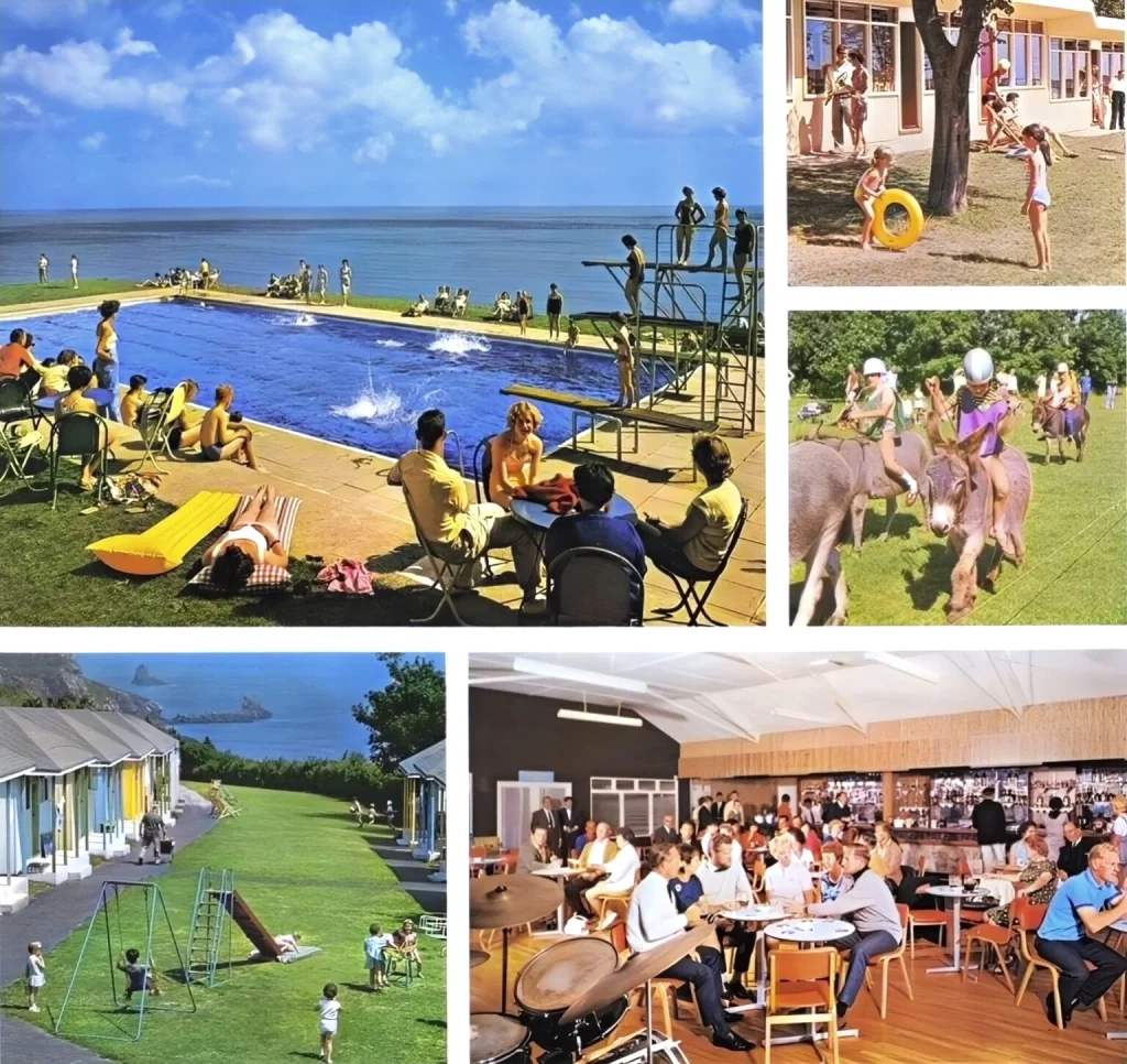 Assorted 1970s photos of Pontins St Mary's Bay Holiday camp in Brixham