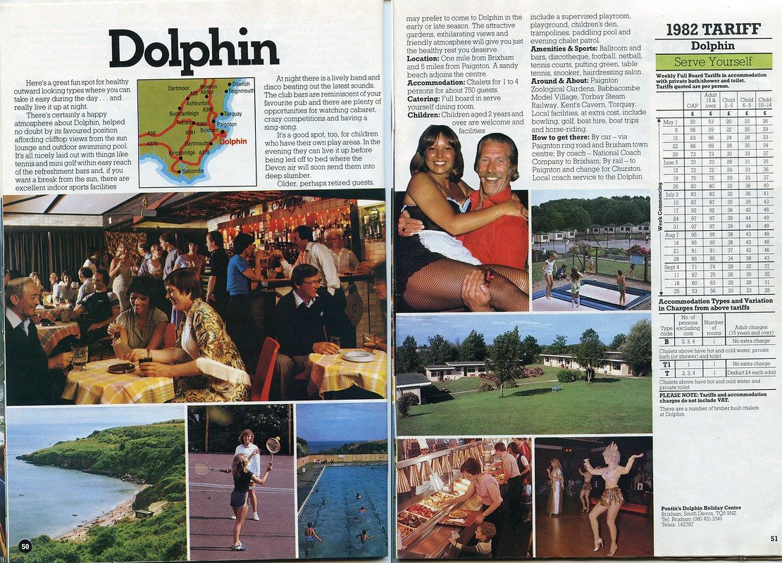 Pontins Dolphin 1982 brochure