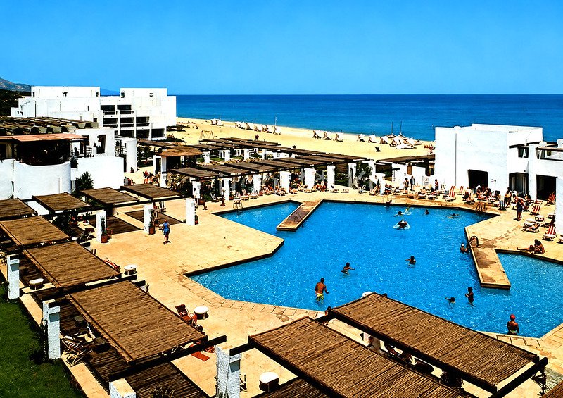 Swimming pool at Pontinental Holiday Club M'Diq resort in Morocco