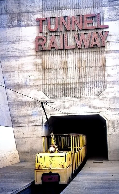 1960s photo of the ramsgate Tunnel railway