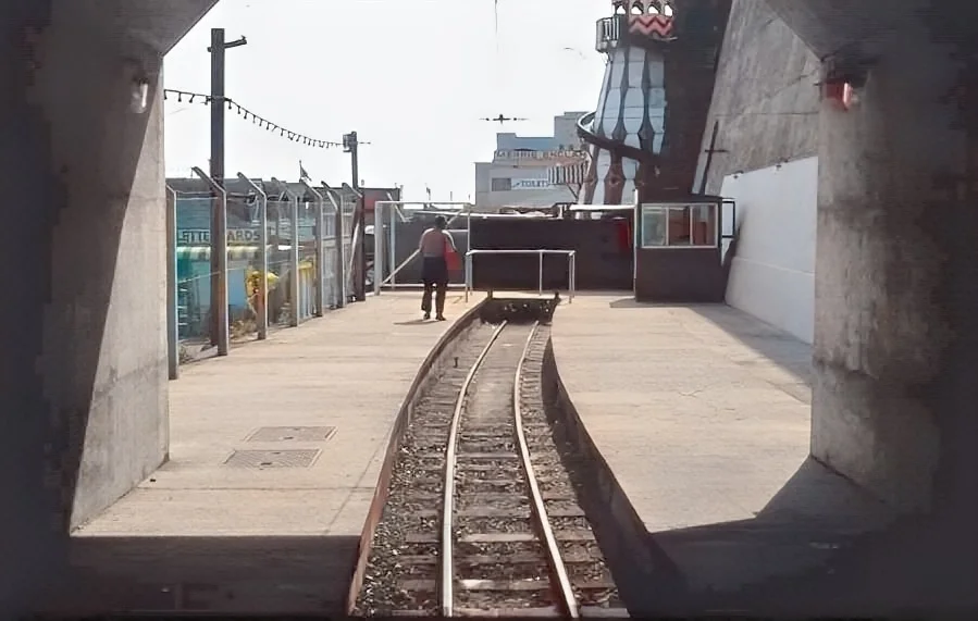 1960s photo of the ramsgate Tunnel railway
