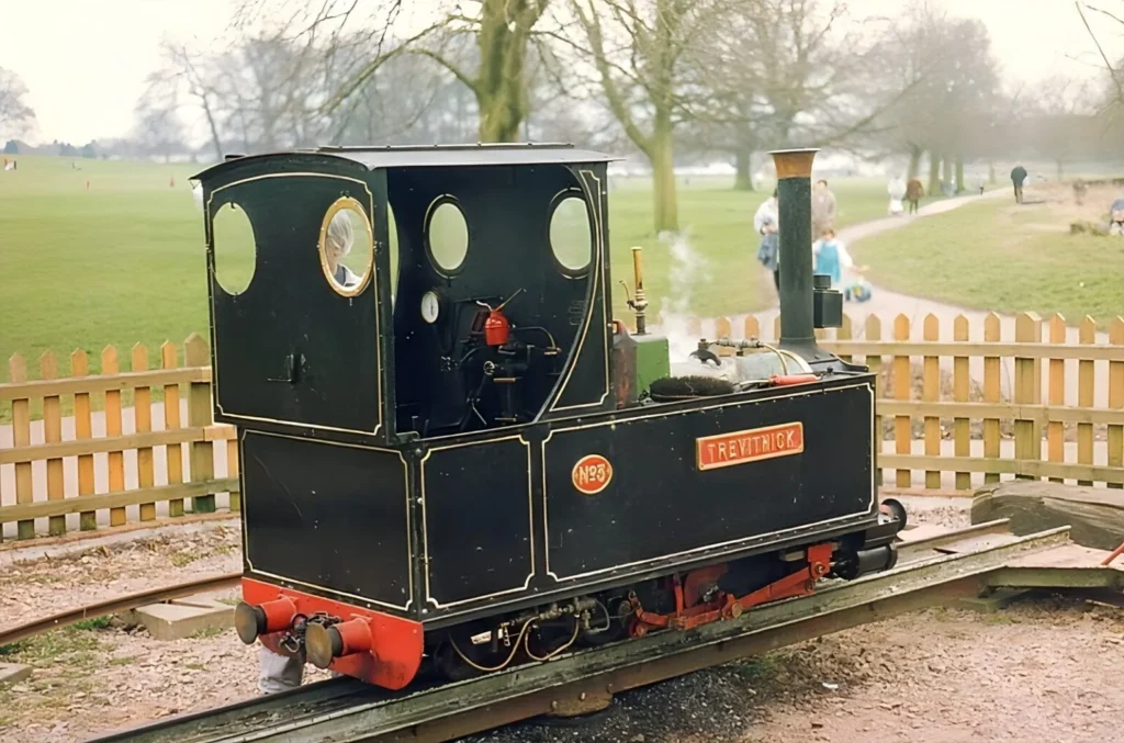 Trevithick at Watford miniature railway 1990s