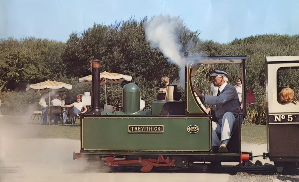 Trevithick steam loco at Age of Steam, Crowlas, Cornwall