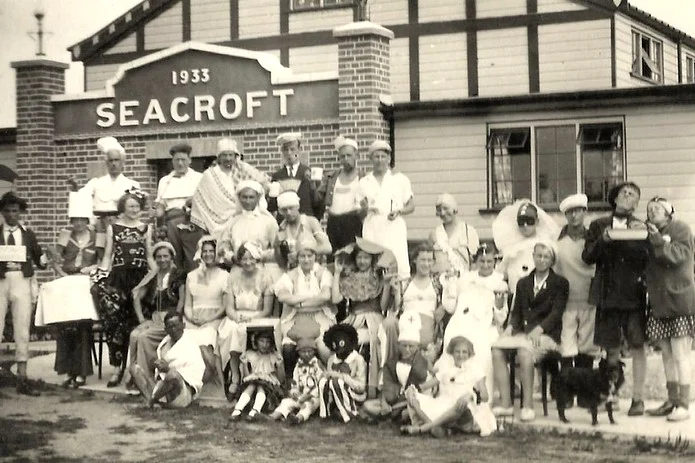 Vintage photo of Seacroft holiday camp in Hemsby