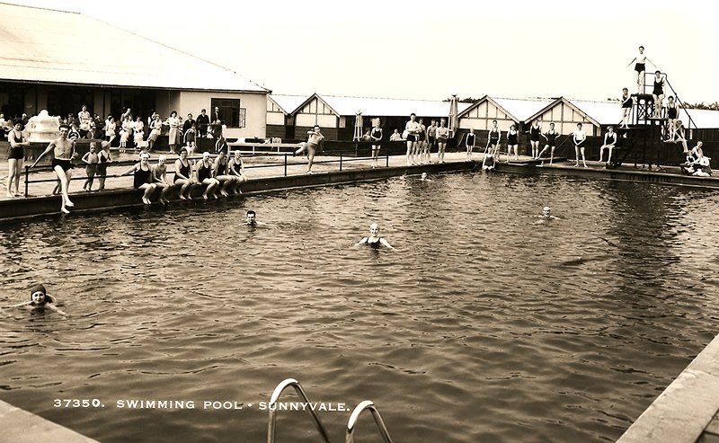 swimming pool at Sunnyvale Holiday camp in rhyl