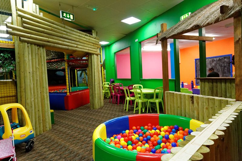 Refurbished indoor play area at Pontins Southport