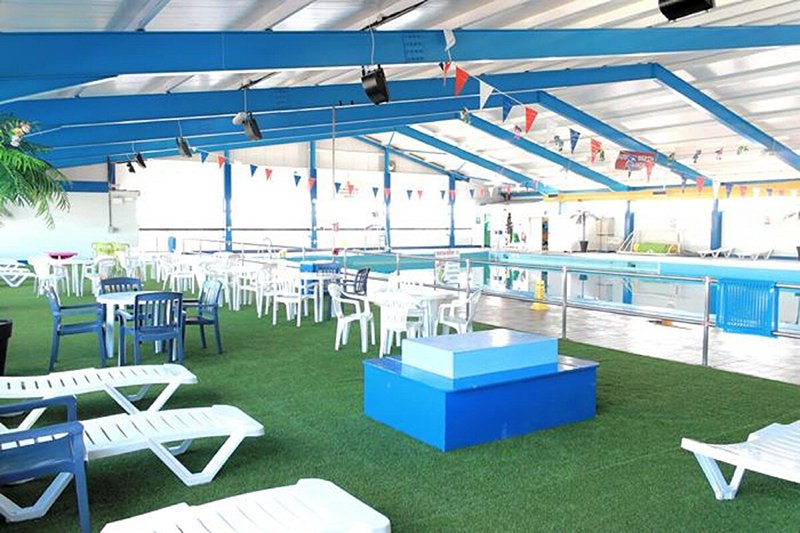 Refurbished indoor swimming pool at Pontins Southport