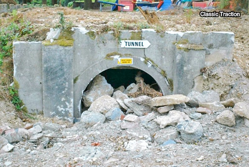 Photo showing the remains of the Dobwalls theme Park in Cornwall