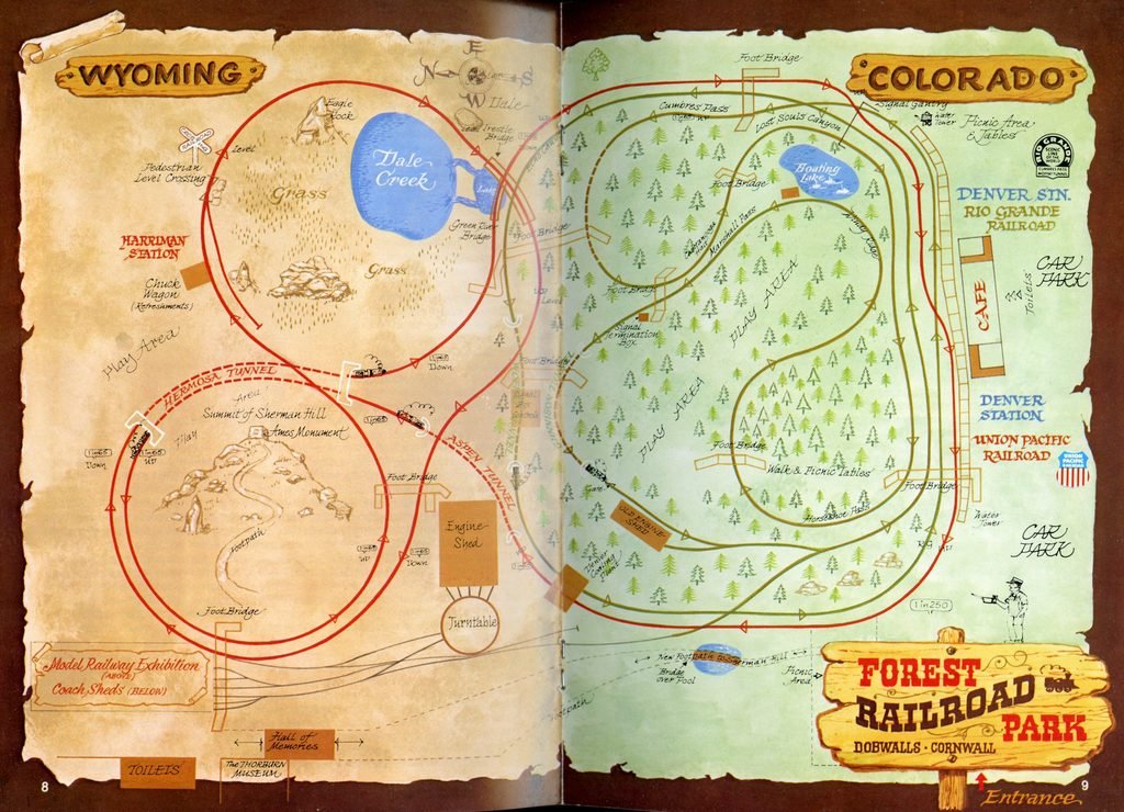 dobwalls map from the 1980s
