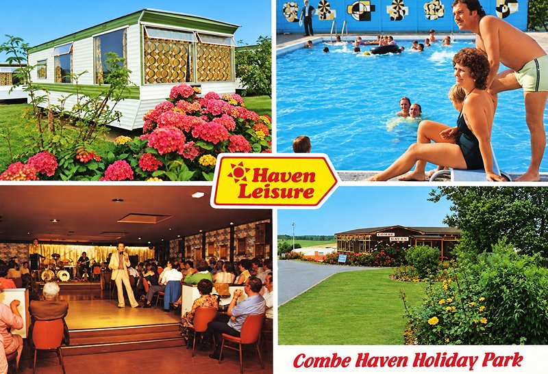 haven combe haven postcard
